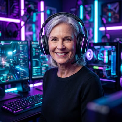 Dein Twitch-Avatar als FPS-Gamer — taktisch und sofort erkennbar — KI-generiertes Beispiel 45