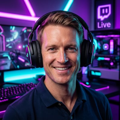 Dein Twitch-Avatar als FPS-Gamer — taktisch und sofort erkennbar — KI-generiertes Beispiel 8