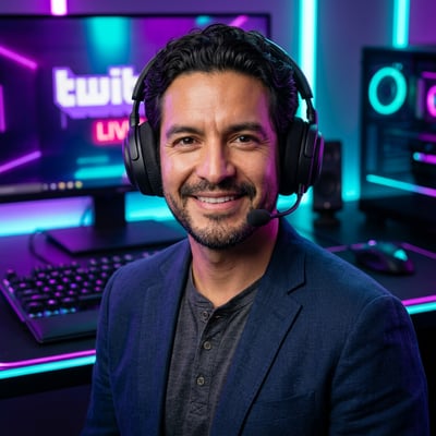 Dein Twitch-Avatar als FPS-Gamer — taktisch und sofort erkennbar — KI-generiertes Beispiel 40