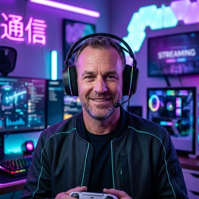 Dein Twitch-Avatar als FPS-Gamer — taktisch und sofort erkennbar — KI-generiertes Beispiel 30