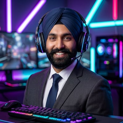 Dein Twitch-Avatar als FPS-Gamer — taktisch und sofort erkennbar — KI-generiertes Beispiel 22