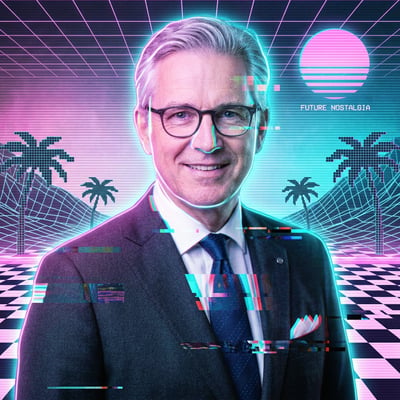 Vaporwave-Profilbild für Instagram – dein Feed im Pastel-Traum — KI-generiertes Beispiel 4