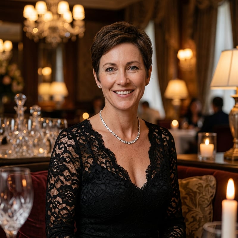Elegantes Abendportrait